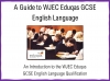A Guide to the Eduqas GCSE English Language Qualification Teaching Resources (slide 1/17)